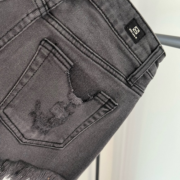 NWT Letter to Juliet Black Wash Denim Jean Short XS - Picture 7 of 13